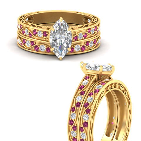 marquise-cut-antique-filigree-pink-sapphire-bridal-ring-set-in-yellow-gold-fdens3543mqgsadrpiangle3-nl-yg.jpg
