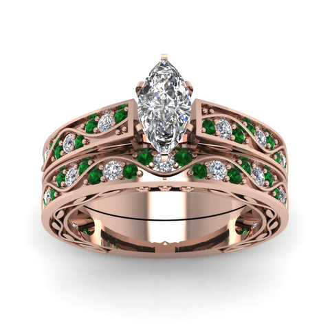 marquise-cut-antique-filigree-wedding-ring-set-with-emerald-in-rose-gold-FDENS3543MQGEMGRANGLE5-NL-RG.jpg