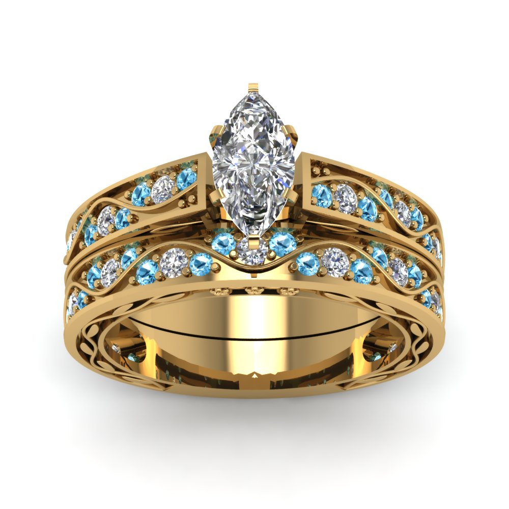 marquise-cut-antique-filigree-wedding-ring-set-with-ice-blue-topaz-in-yellow-gold-FDENS3543MQGICBLTOANGLE5-NL-YG.jpg