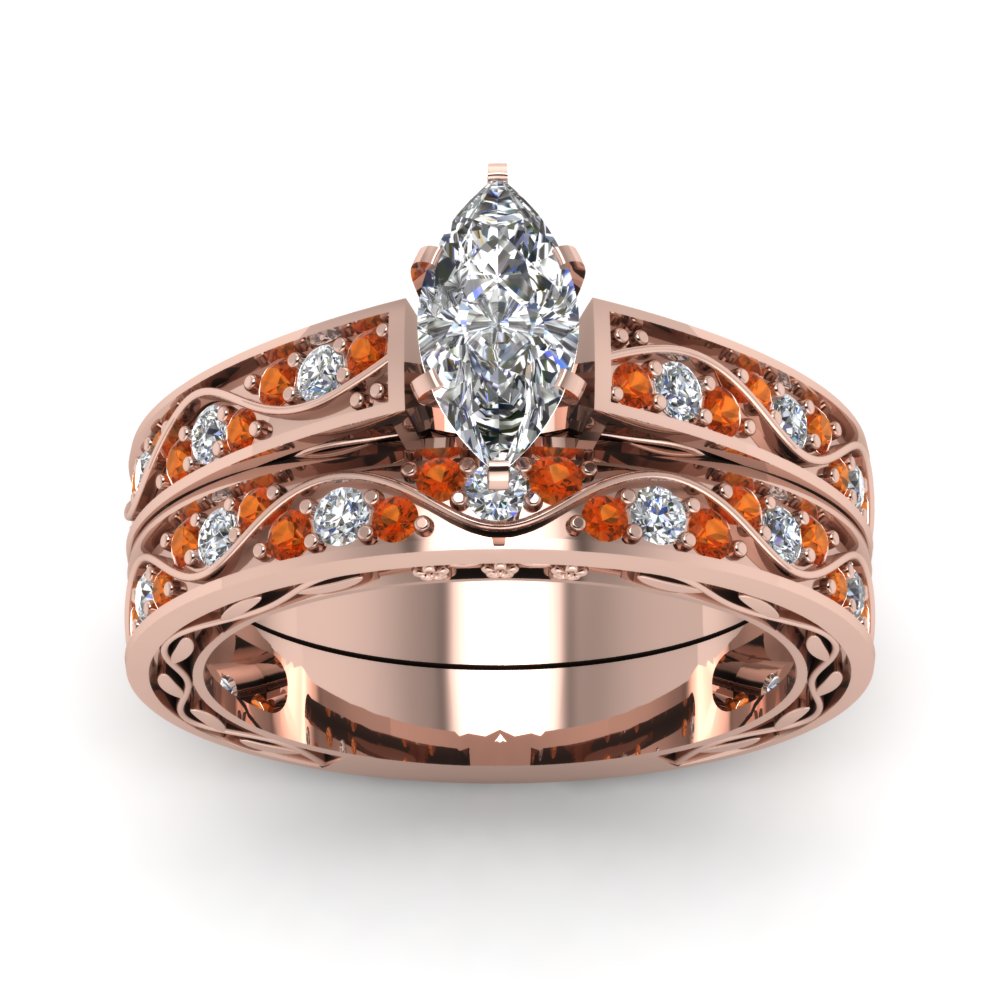 marquise-cut-antique-filigree-wedding-ring-set-with-orange-sapphire-in-rose-gold-FDENS3543MQGSAORANGLE5-NL-RG.jpg