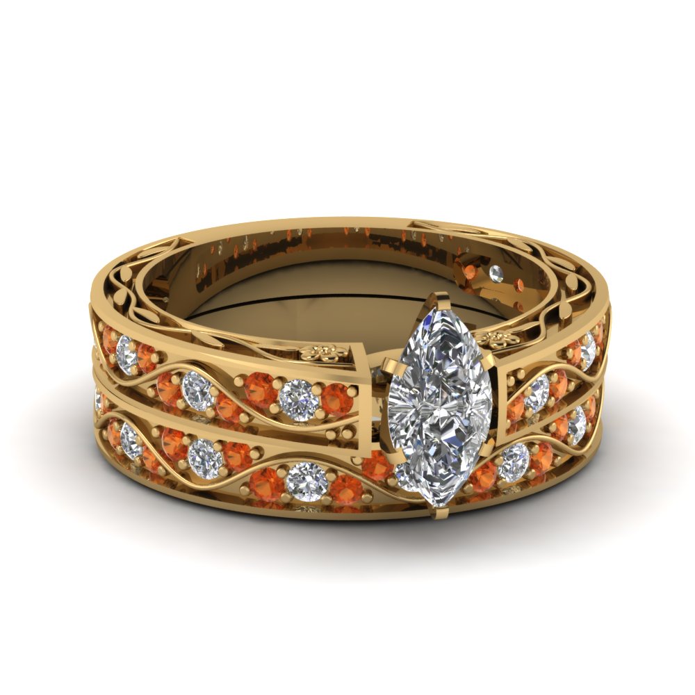 marquise-cut-antique-filigree-wedding-ring-set-with-orange-sapphire-in-yellow-gold-FDENS3543MQGSAOR-NL-YG.jpg