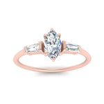 Load image into Gallery viewer, marquise-cut-bar-baguette-3-stone-diamond-engagement-ring-in-FDENS100MQR-NL-RG