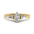 Thumbnail 25 - marquise-cut-bar-baguette-3-stone-diamond-engagement-ring-in-yellow-gold-FDENS100MQR-NL-YG