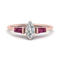 Thumbnail 7 - marquise-cut-bar-baguette-3-stone-pink-sapphire-engagement-ring-in-rose-gold-FDENS100MQRGSADRPI-NL-RG