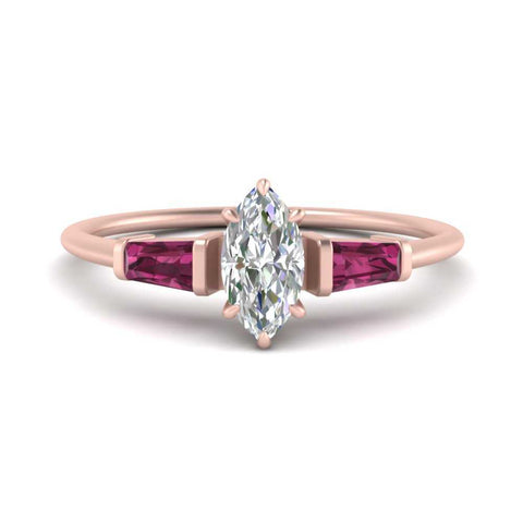 marquise-cut-bar-baguette-3-stone-pink-sapphire-engagement-ring-in-rose-gold-FDENS100MQRGSADRPI-NL-RG