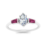 Load image into Gallery viewer, marquise-cut-bar-baguette-3-stone-pink-sapphire-engagement-ring-in-FDENS100MQRGSADRPI-NL-WG
