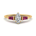 Thumbnail 31 - marquise-cut-bar-baguette-3-stone-pink-sapphire-engagement-ring-in-yellow-gold-FDENS100MQRGSADRPI-NL-YG