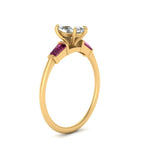Load image into Gallery viewer, marquise-cut-bar-baguette-3-stone-pink-sapphire-engagement-ring-in-FDENS100MQRGSADRPI-NL-YG