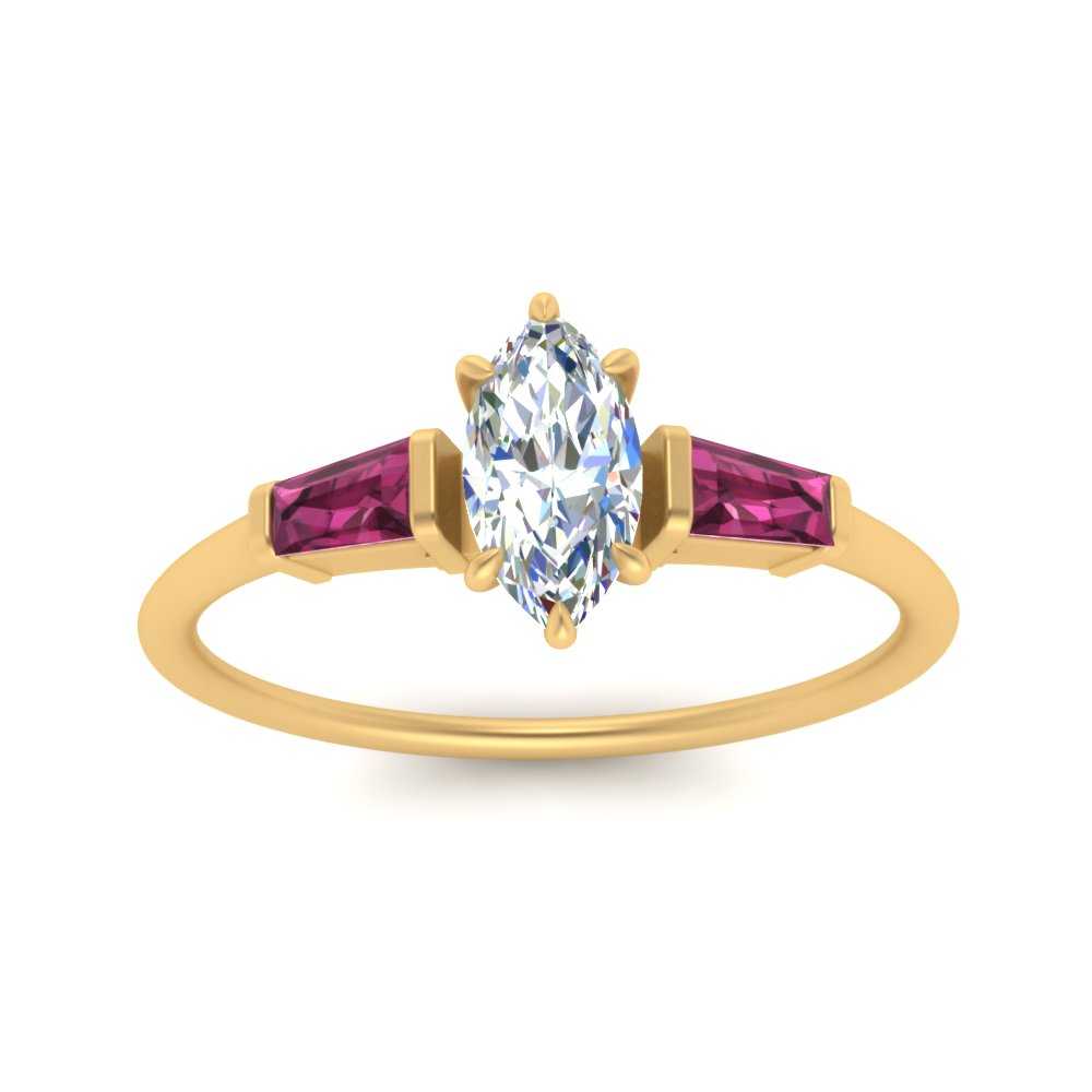 marquise-cut-bar-baguette-3-stone-pink-sapphire-engagement-ring-in-FDENS100MQRGSADRPI-NL-YG