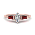 Thumbnail 10 - marquise-cut-bar-baguette-3-stone-ruby-engagement-ring-in-rose-gold-FDENS100MQRGRUDR-NL-RG
