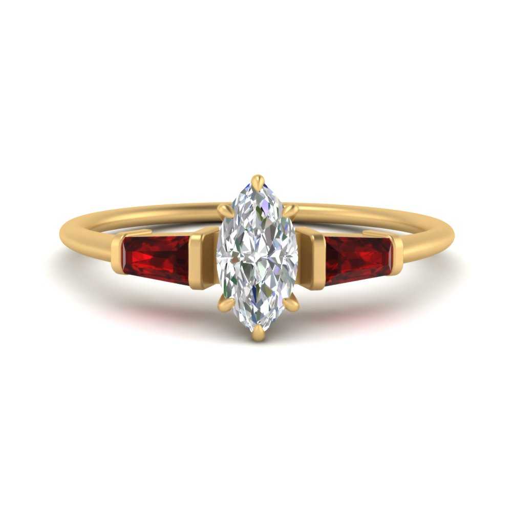marquise-cut-bar-baguette-3-stone-ruby-engagement-ring-in-FDENS100MQRGRUDR-NL-YG