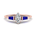 Thumbnail 4 - marquise-cut-bar-baguette-3-stone-sapphire-engagement-ring-in-rose-gold-FDENS100MQRGSABL-NL-RG