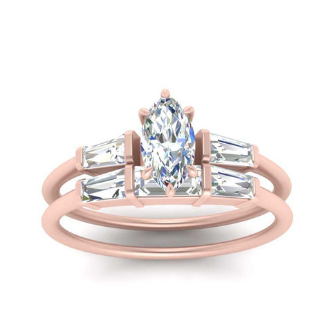 marquise-cut-bar-set-diamond-ring-with-matching-3-baguette-wedding-band-in-rose-gold-FDENS100MQANGLE5-NL-RG