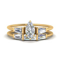 Thumbnail 25 - marquise-cut-bar-set-diamond-ring-with-matching-3-baguette-wedding-band-in-yellow-gold-FDENS100MQ-NL-YG