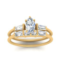 Thumbnail 26 - marquise-cut-bar-set-diamond-ring-with-matching-3-baguette-wedding-band-in-yellow-gold-FDENS100MQANGLE5-NL-YG