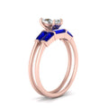 Thumbnail 6 - marquise-cut-bar-set-sapphire-ring-with-matching-3-baguette-wedding-band-in-rose-gold-FDENS100MQGSABLANGLE2-NL-RG