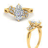 Load image into Gallery viewer, marquise-cut-bezel-set-leaf-engagement-ring-in-yellow-gold-FD10962MQRANGLE3-NL-YG