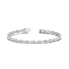 Load image into Gallery viewer, marquise-cut-bezel-tennis-bracelet-in-platinum-fdbrc11563-nl-wg