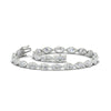 Load image into Gallery viewer, marquise-cut-bezel-tennis-bracelet-in-fdbrc11563-nl-wg
