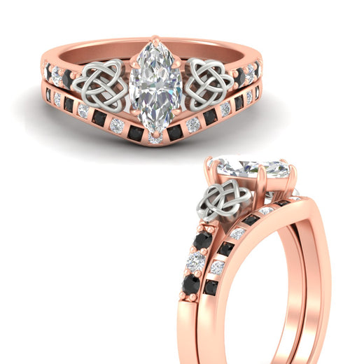 marquise-cut-black-diamond-celtic-two-tone-bridal-matching-set-in-rose-gold-fdens2255mqgblackangle3-nl-rg-ws4.jpg