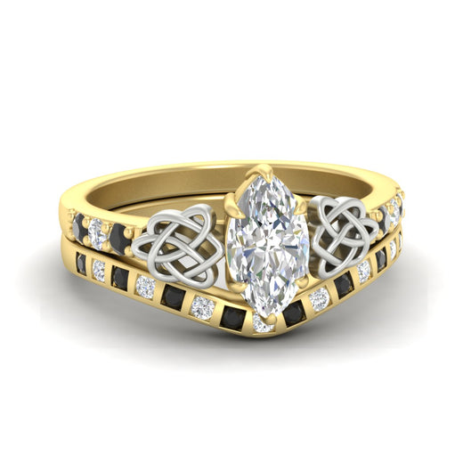 marquise-cut-black-diamond-celtic-two-tone-bridal-matching-set-in-yellow-gold-fdens2255mqgblacksleep-nl-yg-ws4.jpg