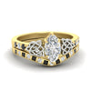 Load image into Gallery viewer, marquise-cut-black-diamond-celtic-two-tone-bridal-matching-set-in-yellow-gold-fdens2255mqgblacksleep-nl-yg-ws4.jpg