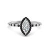 Load image into Gallery viewer, marquise-cut-black-diamond-halo-petite-engagement-ring-in-white-gold-FD8523MQRGBLACKANGLE3-NL-WG