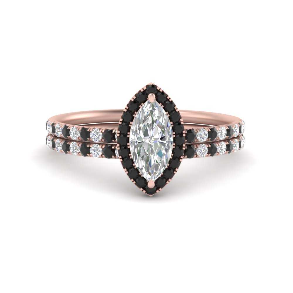 marquise-cut-black-diamond-halo-wedding-ring-set-in-rose-gold-FD8523MQGBLACK-NL-RG