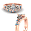 Load image into Gallery viewer, marquise-cut-blue-topaz-celtic-two-tone-bridal-matching-set-in-rose-gold-fdens2255mqgicbltoangle3-nl-rg-ws4.jpg