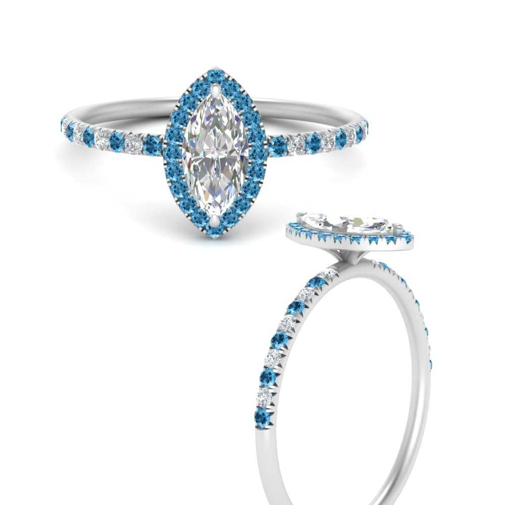marquise-cut-blue-topaz-halo-petite-engagement-ring-in-white-gold-FD8523MQRGICBLTOANGLE3-NL-WG