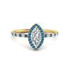 Load image into Gallery viewer, marquise-cut-blue-topaz-halo-petite-engagement-ring-in-yellow-gold-FD8523MQRGICBLTOANGLE3-NL-YG