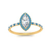 Load image into Gallery viewer, marquise-cut-blue-topaz-halo-petite-engagement-ring-in-yellow-gold-FD8523MQRGICBLTOANGLE3-NL-YG