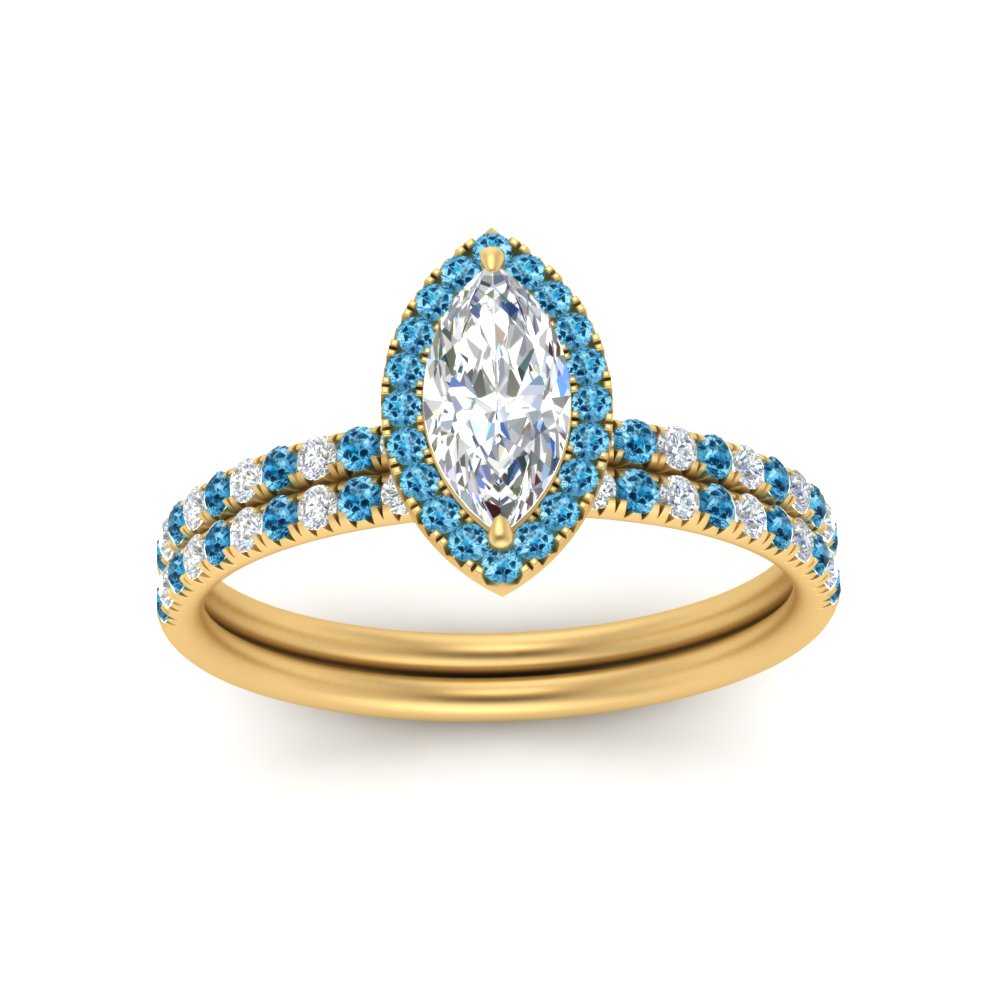 marquise-cut-blue-topaz-halo-wedding-ring-set-in-yellow-gold-FD8523MQGICBLTO-NL-YG