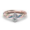 Load image into Gallery viewer, marquise-cut-blue-topaz-twisted-vine-engagement-ring-in-rose-gold-FD9127MQRGICBLTO-NL-RG