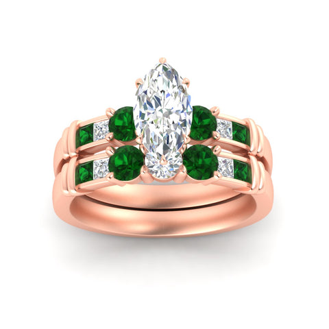 marquise-cut-bridal-ring-set-with-emerald-princess-channel-accents-in-rose-gold-fdens286mqgemgrangle5-nl-rg.jpg