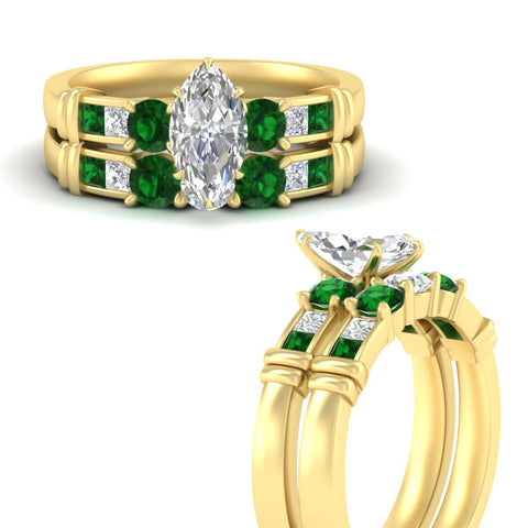marquise-cut-bridal-ring-set-with-emerald-princess-channel-accents-in-yellow-gold-fdens286mqgemgrangle3-nl-yg.jpg