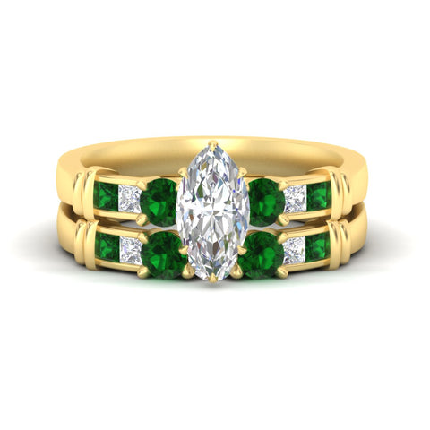 marquise-cut-bridal-ring-set-with-emerald-princess-channel-accents-in-yellow-gold-fdens286mqgemgrsleep-nl-yg.jpg