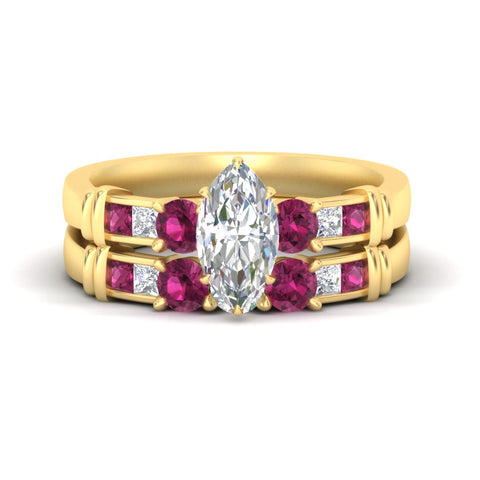 marquise-cut-bridal-ring-set-with-pink-sapphire-princess-channel-accents-in-yellow-gold-fdens286mqgsadrpisleep-nl-yg.jpg