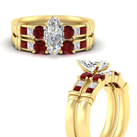 marquise-cut-bridal-ring-set-with-ruby-princess-channel-accents-in-yellow-gold-fdens286mqgrudrangle3-nl-yg.jpg