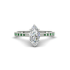 Load image into Gallery viewer, marquise-cut-cathedral-pave-diamond-engagement-ring-with-emerald-in-white-gold-FD11145MQRGEMGR-NL-WG.png?v