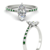 Load image into Gallery viewer, marquise-cut-cathedral-pave-diamond-engagement-ring-with-emerald-in-white-gold-FD11145MQRGEMGRANGLE3-NL-WG.png?v