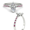 Load image into Gallery viewer, marquise-cut-cathedral-pave-diamond-engagement-ring-with-pink-sapphire-in-white-gold-FD11145MQRGSADRPIANGLE3-NL-WG.png?v