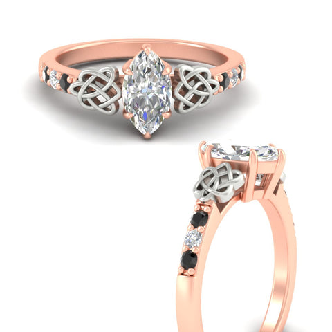 marquise-cut-celtic-black-diamond-two-tone-engagement-ring-in-rose-gold-fdens2255mqrgblackangle3-nl-rg.jpg