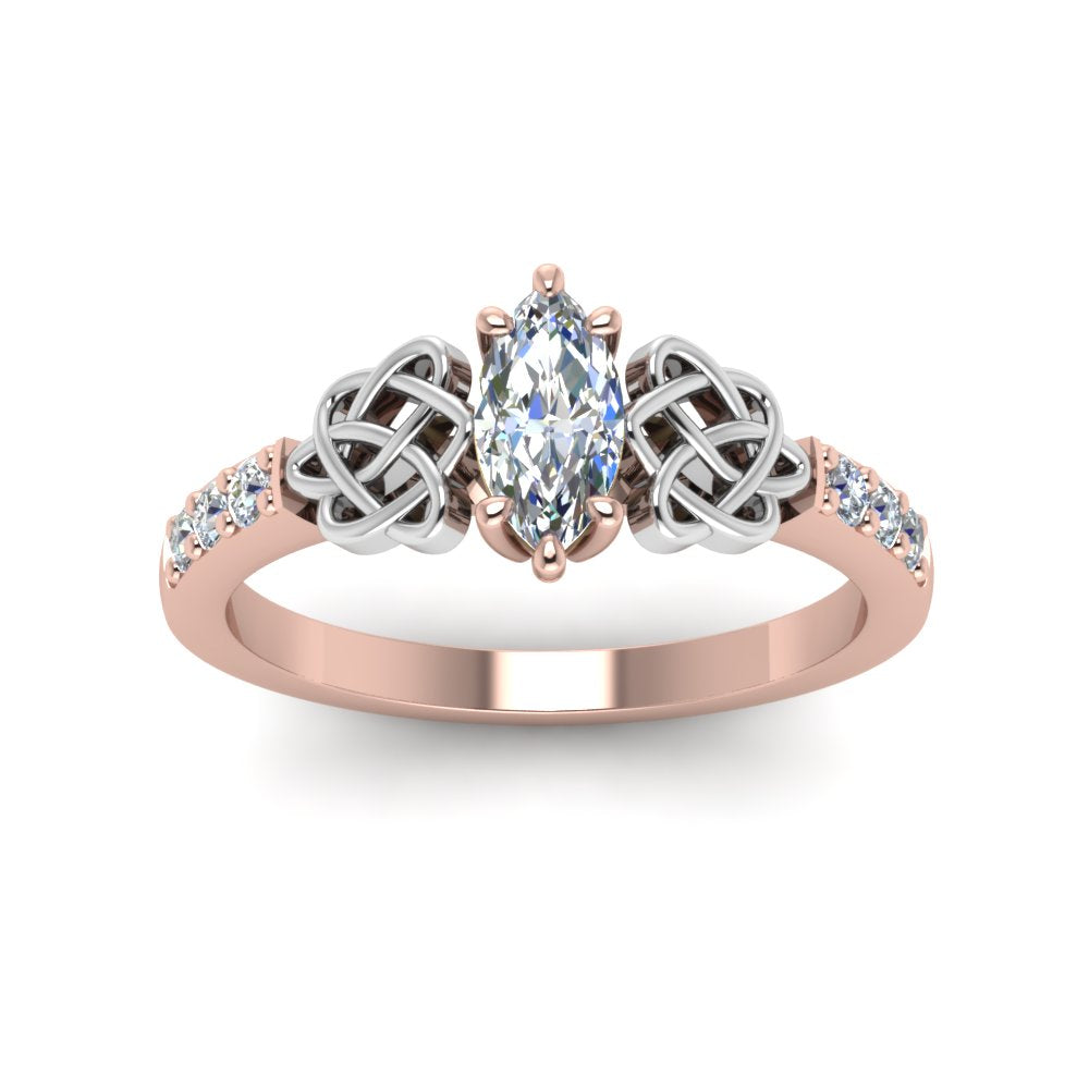 marquise-cut-celtic-diamond-ring-in-14K-rose-gold-FDENS2255MQRANGLE5-NL-RG