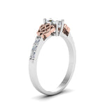Load image into Gallery viewer, marquise-cut-celtic-diamond-ring-in-14K-white-gold-FDENS2255MQRANGLE2-NL-WG_65342218-1c9d-4e8e-a712-4430375cecd2
