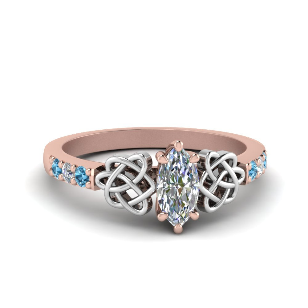marquise-cut-celtic-diamond-ring-with-blue-topaz-in-14K-rose-gold-FDENS2255MQRGICBLTO-NL-RG_d1a77ef4-bd04-402d-90a8-1dbf7f35e72e