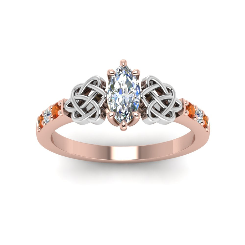 marquise-cut-celtic-diamond-ring-with-orange-sapphire-in-14K-rose-gold-FDENS2255MQRGSAORANGLE5-NL-RG_a10190a4-b5b8-4b10-b583-5d3232622d92