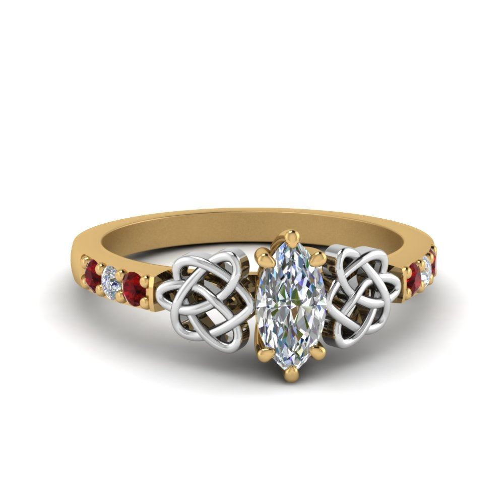 marquise-cut-celtic-diamond-ring-with-ruby-in-14K-yellow-gold-FDENS2255MQRGRUDR-NL-YG_2f7f4e03-2528-4c57-ac3b-9ca02ec15cde