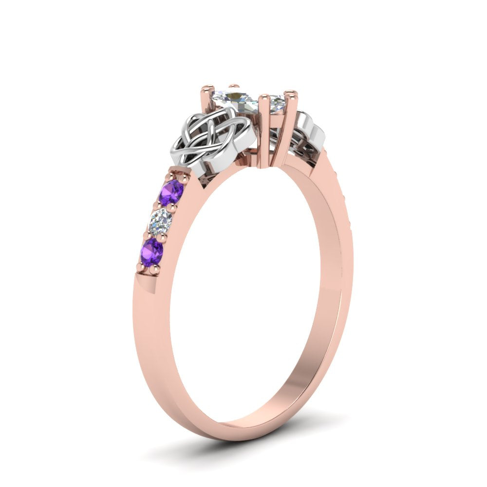 marquise-cut-celtic-diamond-ring-with-violac-topaz-in-14K-rose-gold-FDENS2255MQRGVITOANGLE2-NL-RG