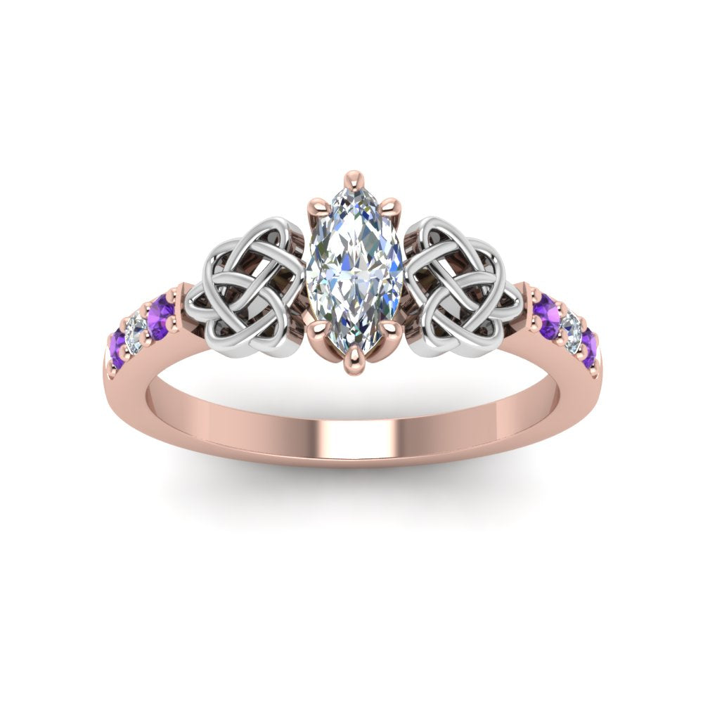 marquise-cut-celtic-diamond-ring-with-violac-topaz-in-14K-rose-gold-FDENS2255MQRGVITOANGLE5-NL-RG